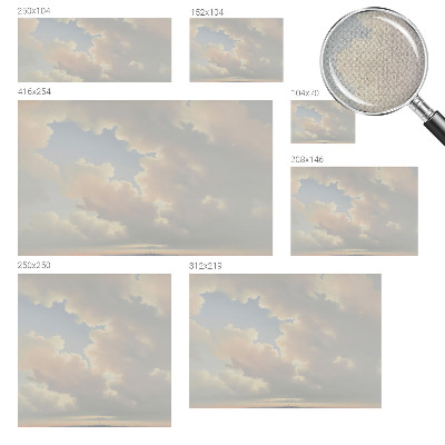 Samoljepljiva fototapeta Pastelno nebo