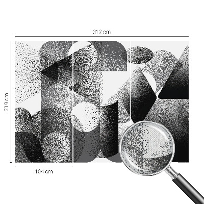 Foto tapeta za dječju sobu Geometrijski oblici
