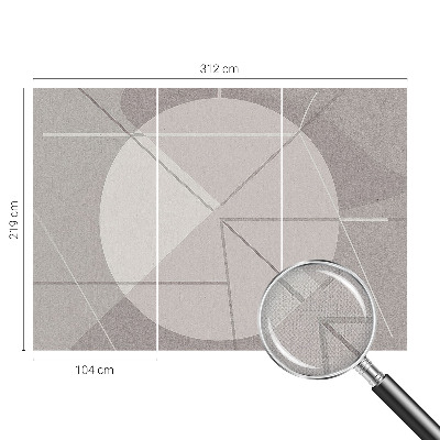Zidna tapeta Apstraktna geometrija