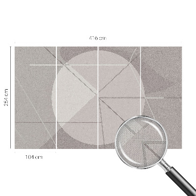 Zidna tapeta Apstraktna geometrija