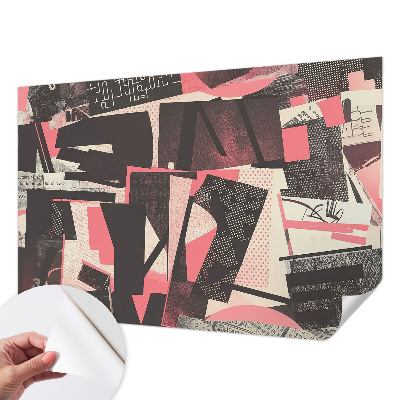 Foto tapeta s motivom geometrijskog kolaža
