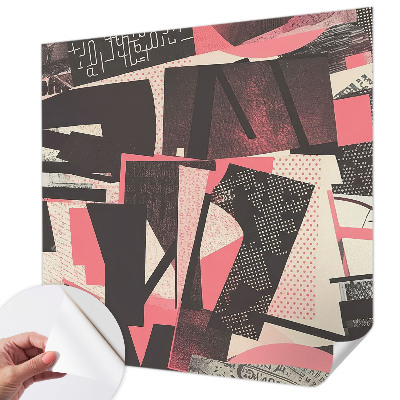 Foto tapeta Geometrijski kolaž