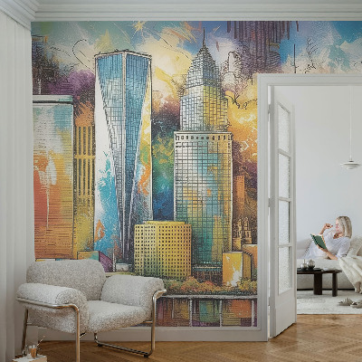 Fototapeta za dječju sobu Panorama grada
