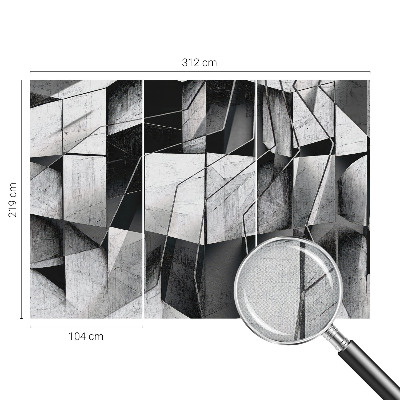 Samoljepljiva fototapeta Geometrijska apstrakcija