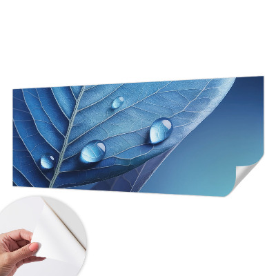 Samoljepljiva foto tapeta Plavi list