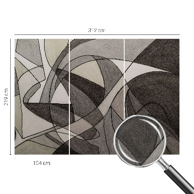 Samoljepljiva fototapeta za dnevni boravak Geometrijska apstrakcija