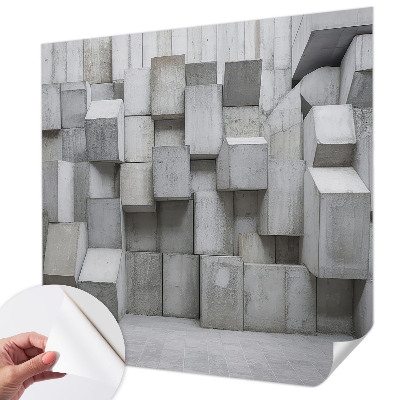 Zidna tapeta Betonski blokovi