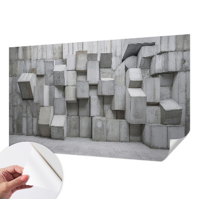 Zidna tapeta Betonski blokovi