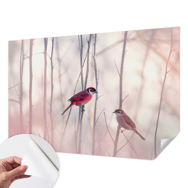 Foto tapeta s motivom ptičjeg para
