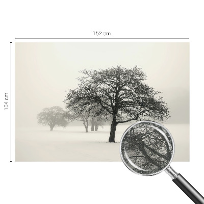 Dječja foto tapeta Zimsko drveće