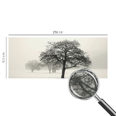 Dječja foto tapeta Zimsko drveće