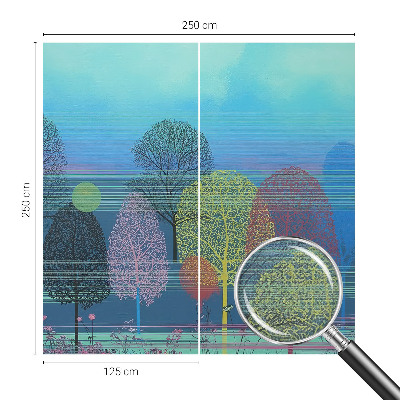 Foto tapeta za dječju sobu Šarena harmonija