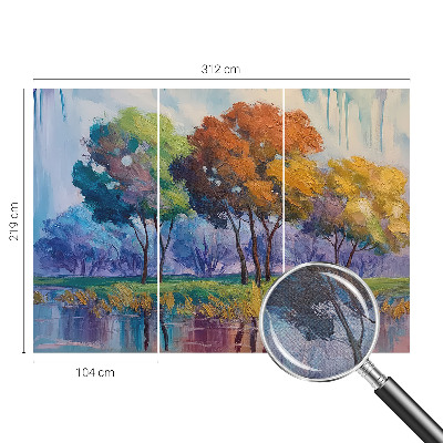 Foto tapeta Apstrakcija stabla