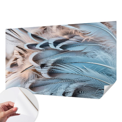 Dječja fototapeta Plavo perje