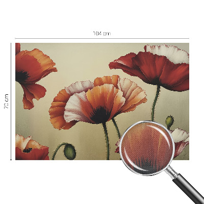 Fototapeta za dječju sobu Radosni makovi
