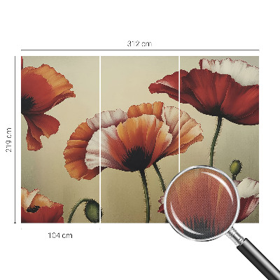 Fototapeta za dječju sobu Radosni makovi