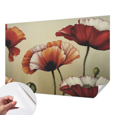 Fototapeta za dječju sobu Radosni makovi