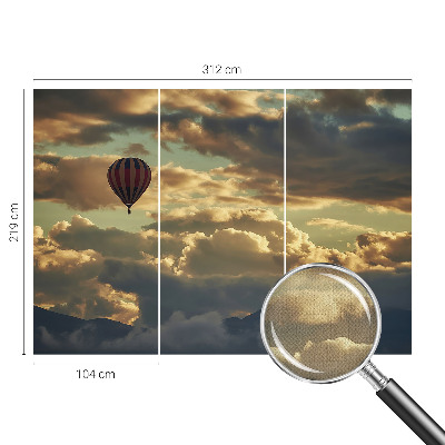 Foto tapeta s motivom balona u oblacima