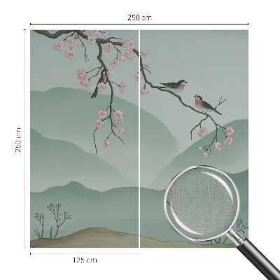 Foto tapeta za dječju sobu Japanska serenada