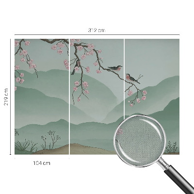 Foto tapeta za dječju sobu Japanska serenada