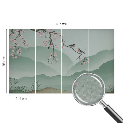 Foto tapeta za dječju sobu Japanska serenada