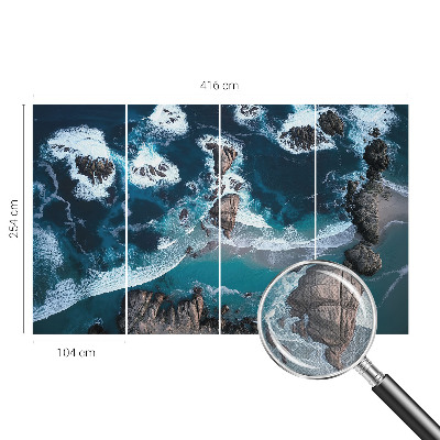 Foto tapeta Oceanski valovi