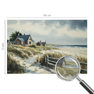 Fototapeta za dječju sobu Dine na plaži