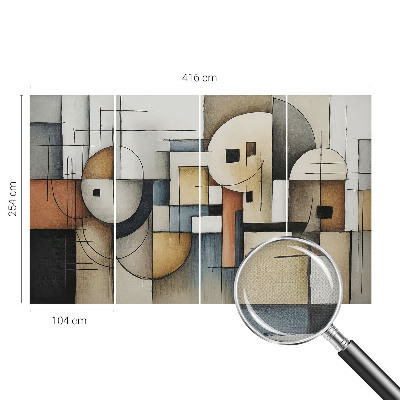 Zidna tapeta Geometrijska harmonija