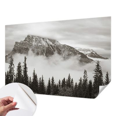 Dječja fototapeta s motivom planinskog krajolika prilagođenim za dječju sobu