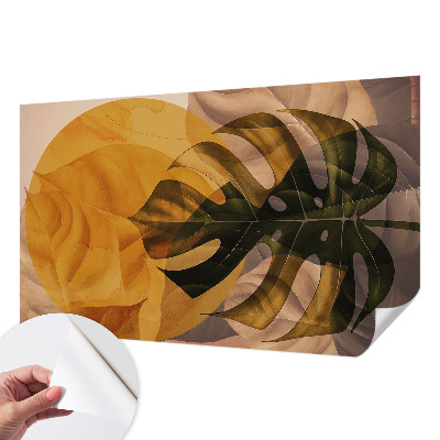 Foto tapeta za dječju sobu Apstraktno lišće