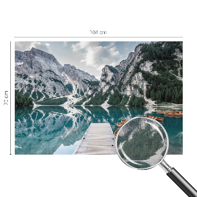 Samoljepljiva fototapeta za spavaću sobu Planinska panorama
