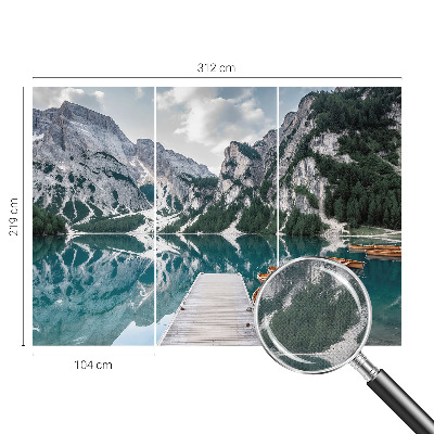 Samoljepljiva fototapeta za spavaću sobu Planinska panorama