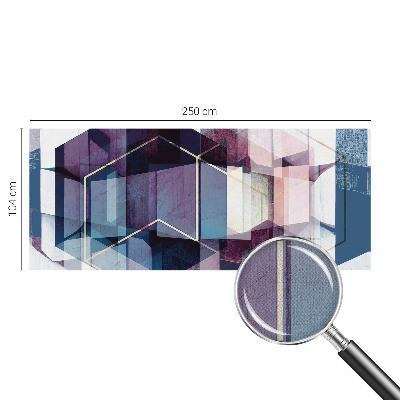 Foto tapeta za dječju sobu Geometrijske kocke