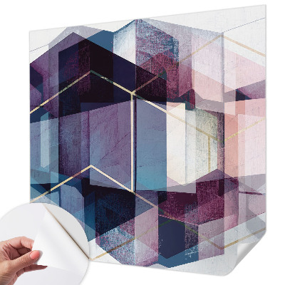 Foto tapeta za dječju sobu Geometrijske kocke