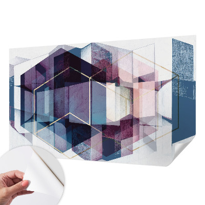 Foto tapeta za dječju sobu Geometrijske kocke