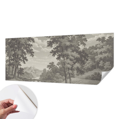 Dječja foto tapeta Dvorac i most