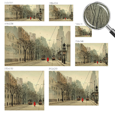 Fototapeta za dječju sobu Urbana simetrija