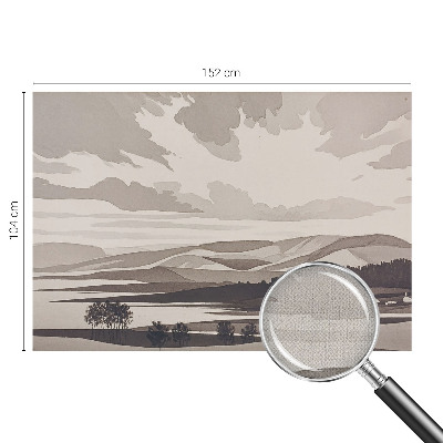 Samoljepljiva fototapeta s motivom mirnog krajolika