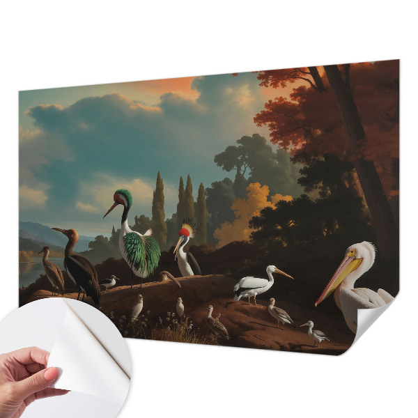 Foto tapeta Slikovite ptice