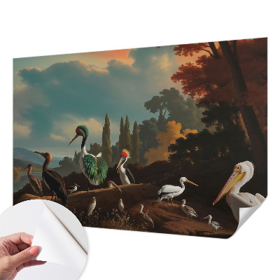 Foto tapeta Slikovite ptice