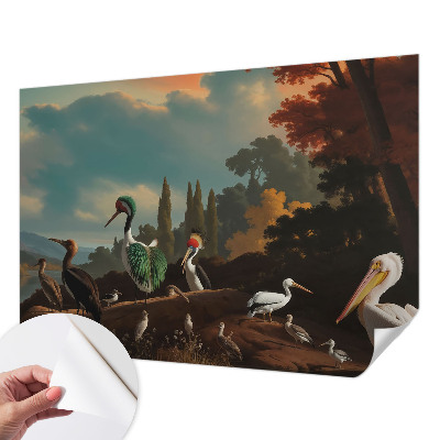 Foto tapeta Slikovite ptice
