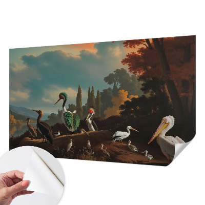 Foto tapeta Slikovite ptice