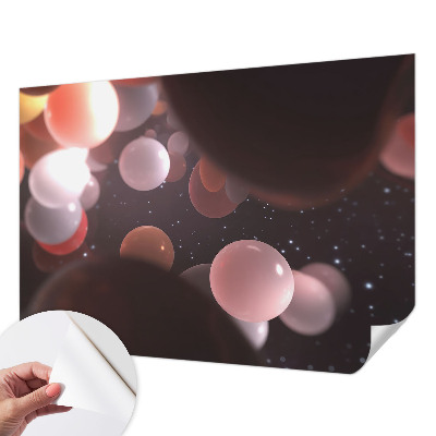 Dječja fototapeta Svemirske kugle