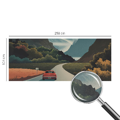 Foto tapeta s motivom planinske avanture