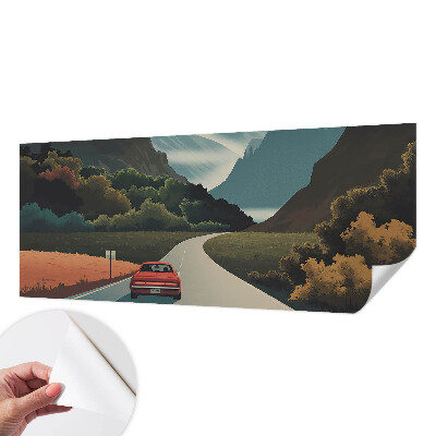 Foto tapeta s motivom planinske avanture