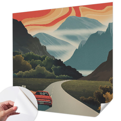 Foto tapeta s motivom planinske avanture