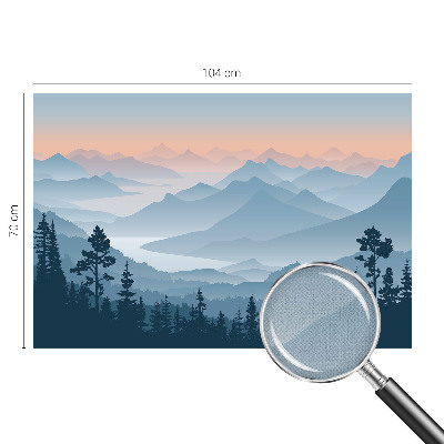 Dječja foto tapeta Planinska panorama