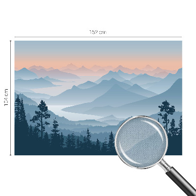 Dječja foto tapeta Planinska panorama