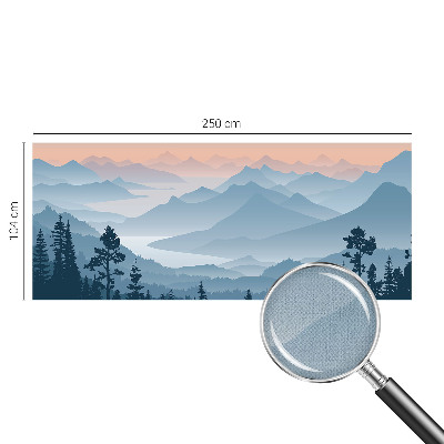 Dječja foto tapeta Planinska panorama