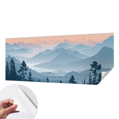 Dječja foto tapeta Planinska panorama
